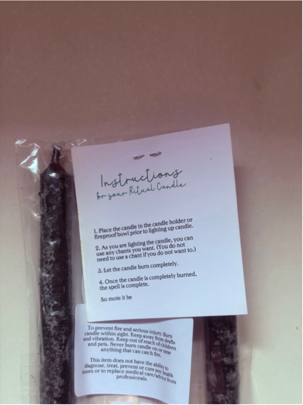 Hecate Ritual Candles - Picture 2 of 2